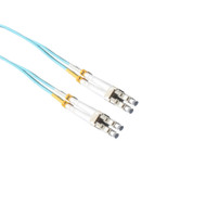 OM3 LC to LC 10Gb Fiber Patch Cable Half Meter