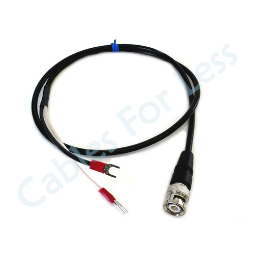 Custom cable BNC58 to Terminals