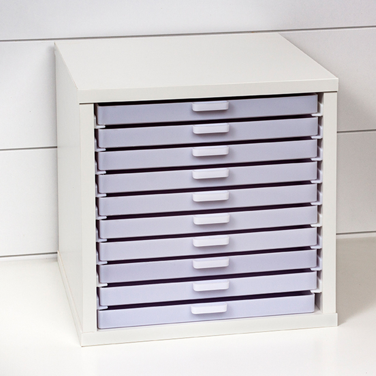 Storage Cube for Stackable Drawers or Paper Shelves