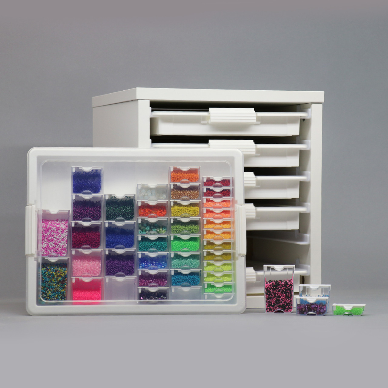 Cube for Bead Storage Solutions