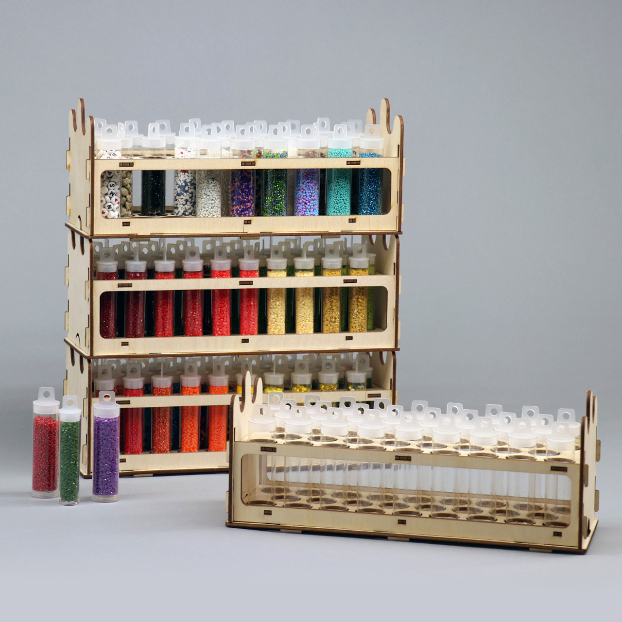 Stackable Diamond Painting Storage for DIY Craft Project