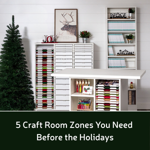 From Cluttered to Creative: 5 Craft Room Zones You Need Before the Holidays