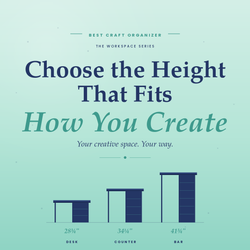 Choose the Height That Fits How You Create