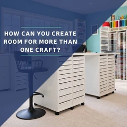 How Best Craft Organizer Cabinets Create Room for Multiple Crafts