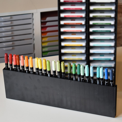 Ink Pad Storage Solutions for Stamp Enthusiasts - Best Craft Organizer