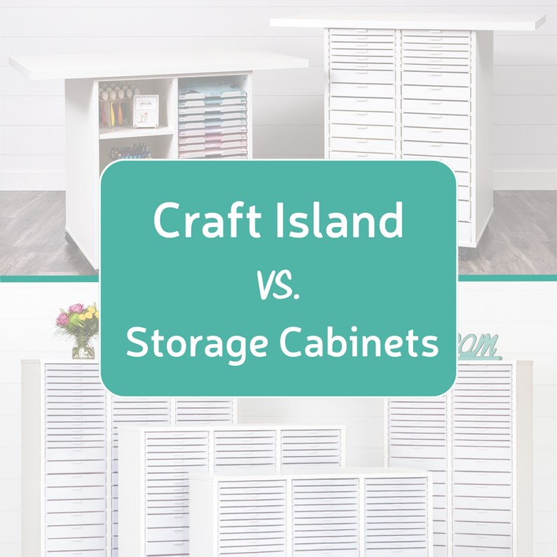  Craft Island vs. Storage Cabinets: What Does Your Space Need?