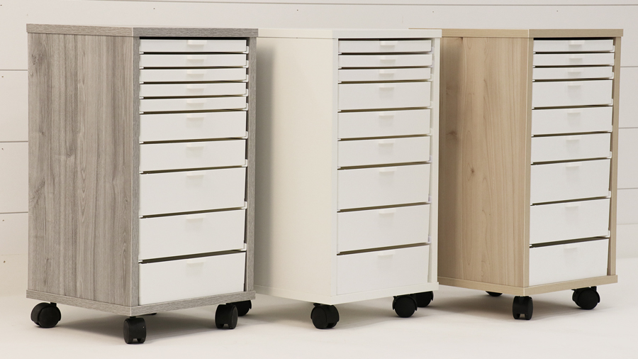 Triple Storage Cabinet for Craft Storage