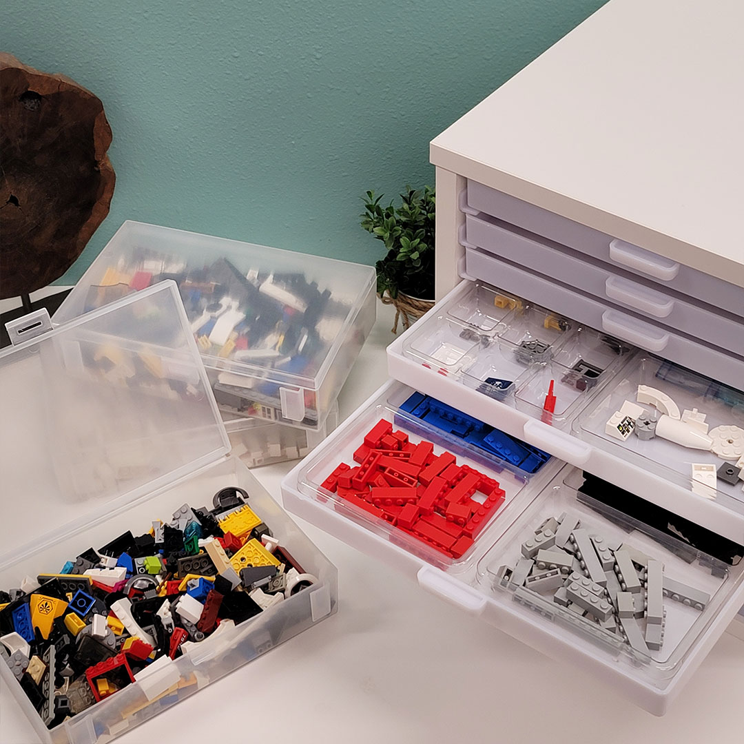The best Lego organization system - Coco's Caravan