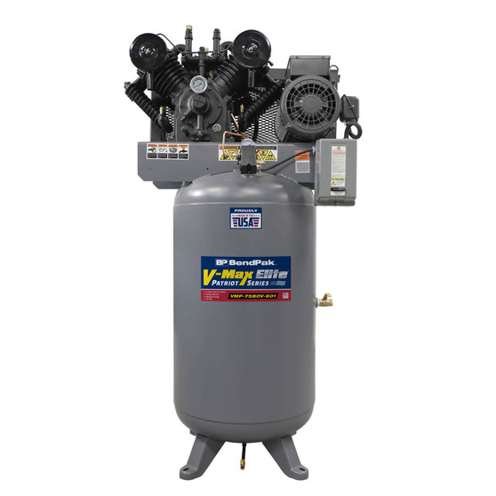 BendPak VMP-7580V-601 80-Gallon V-Max Elite Vertical Air Compressor - v-max_elite_vmp-7580v-601_air_compressors_5179112.jpg