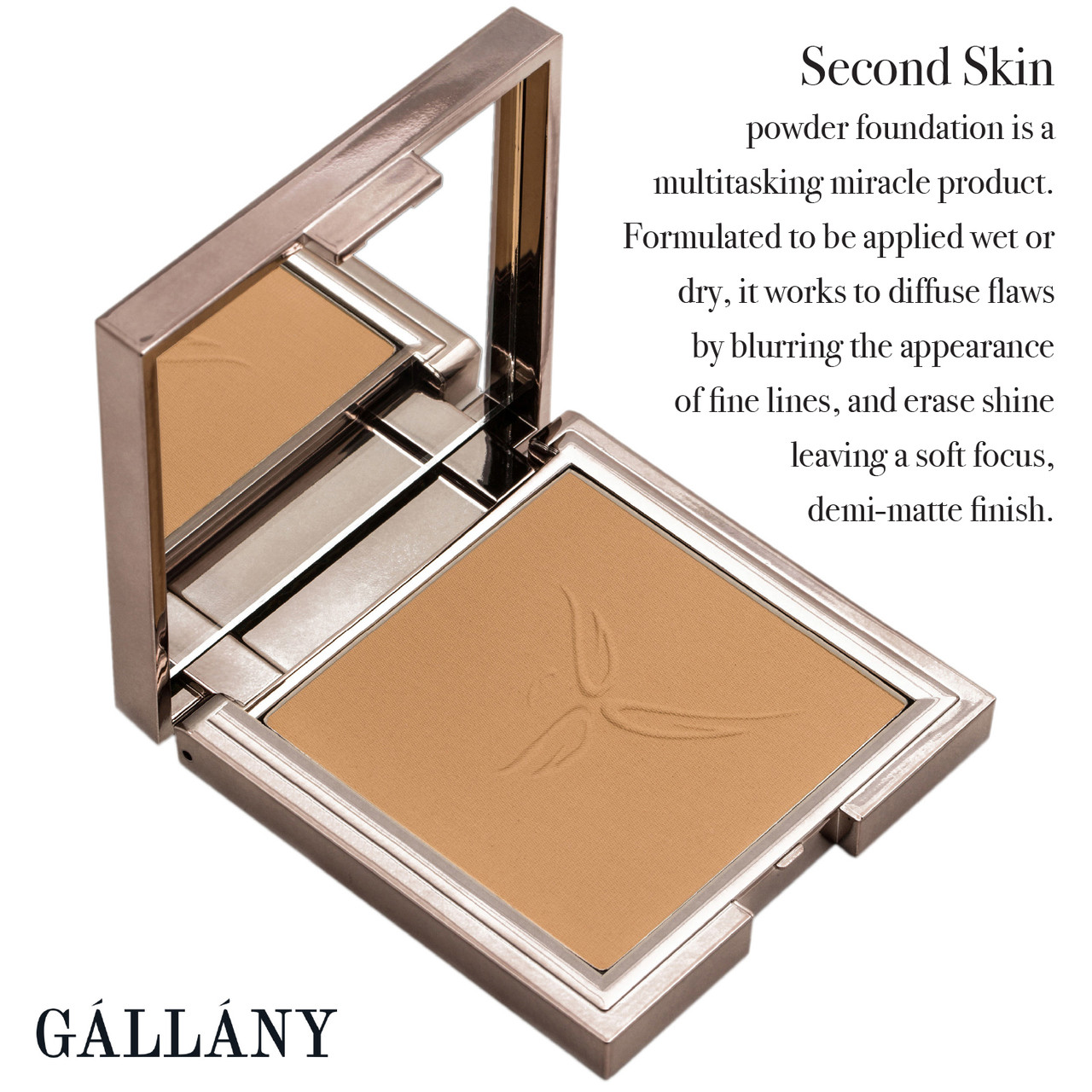 Second Skin Light Diffusing Powder by Gallany Cosmetics