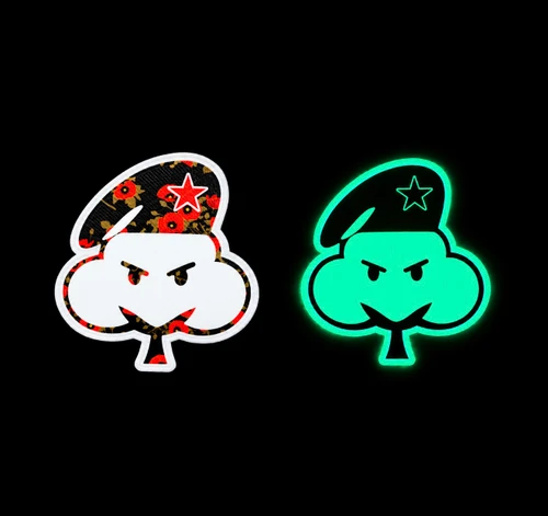 Cotton Commando Logo GITD Patch
