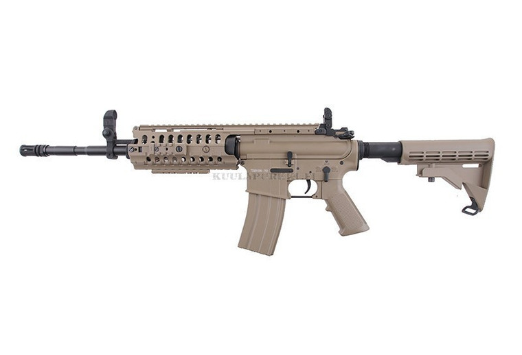Cyma CM016 M4 SIR CQB Airsoft Gun Metal in Tan