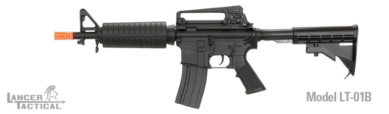 Lancer Tactical M4 Commando AEG in Black LT-01B