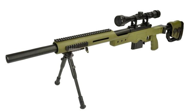 Well MB4411 L96 Replica Sniper Rifle in Olive Green