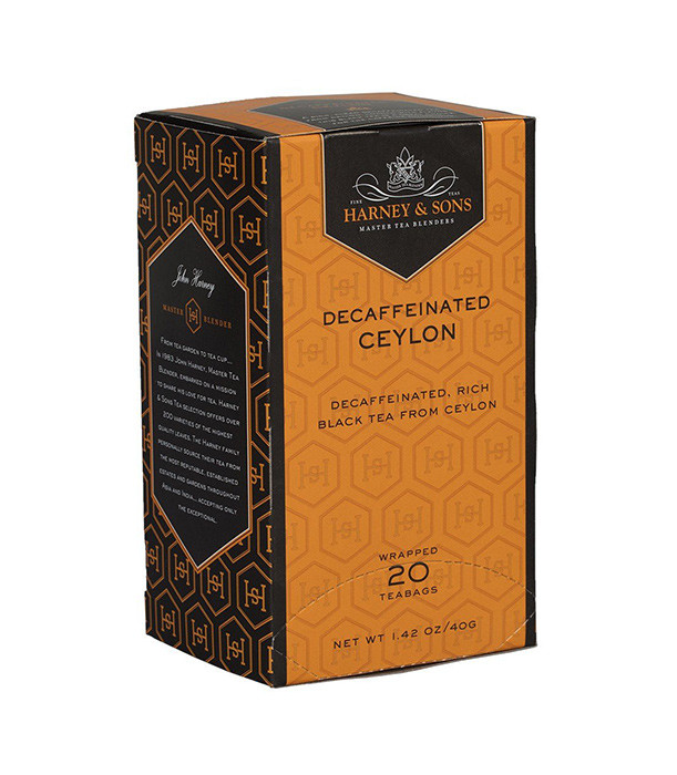 Harney & Sons Decaf Ceylon Teabags | Premium Teas