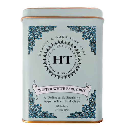 Harney & Sons HT Winter White Earl Grey  (20 Sachets)