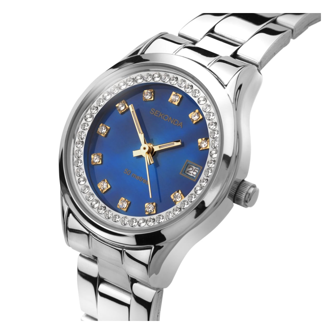 Blue sekonda shop ladies watch