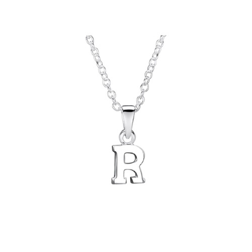 Jo for Girls Sterling Silver Initial R Pendant