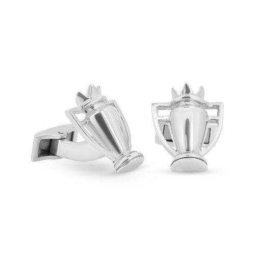 Sterling Silver Premier League Trophy Cufflinks