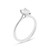 Platinum 0.70ct Pear Single Stone Diamond Ring