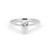 Platinum 0.70ct Pear Single Stone Diamond Ring