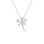 18ct White Gold 0.33ct Diamond Dragonfly Necklace