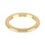 18ct Yellow Gold 2mm D Shape Wedding Band Heavy Weight Landscape