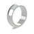 Platinum 6mm D Shape Wedding Band Heavy Weight Portrait