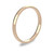 9ct Rose Gold 2mm Court Wedding Band Light Weight Portrait