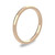 9ct Rose Gold 2mm Court Wedding Band Classic Weight Portrait