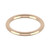 9ct Rose Gold 2mm Court Wedding Band Heavy Weight Landscape