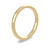 9ct Yellow Gold 2mm Court Wedding Band Classic Weight Portrait