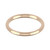 18ct Rose Gold 2mm Court Wedding Band Classic Weight Landscape