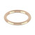 18ct Rose Gold 2mm Court Wedding Band Heavy Weight Landscape