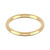 18ct Yellow Gold 2mm Court Wedding Band Classic Weight Landscape
