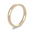 9ct Rose Gold 2.5mm Court Wedding Band Classic Weight Portrait