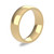 9ct Yellow Gold 6mm Court Wedding Band Heavy Weight Portrait