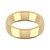 9ct Yellow Gold 6mm Court Wedding Band Heavy Weight Landscape