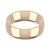 18ct Rose Gold 6mm Court Wedding Band Classic Weight Landscape