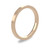 9ct Rose Gold 2mm Flat Court Wedding Band Classic Weight Portrait