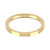 9ct Yellow Gold 2mm Flat Court Wedding Band Classic Weight Landscape