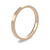 18ct Rose Gold 2mm Flat Court Wedding Band Light Weight Portrait