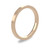 18ct Rose Gold 2mm Flat Court Wedding Band Classic Weight Portrait