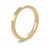 18ct Yellow Gold 2mm Flat Court Wedding Band Classic Weight Portrait
