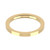 18ct Yellow Gold 2mm Flat Court Wedding Band Heavy Weight Landscape