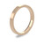 9ct Rose Gold 2.5mm Flat Court Wedding Band Classic Weight Portrait