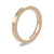 9ct Rose Gold 2.5mm Flat Court Wedding Band Heavy Weight Portrait
