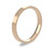 18ct Rose Gold 2.5mm Flat Court Wedding Band Light Weight Portrait