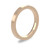 18ct Rose Gold 2.5mm Flat Court Wedding Band Heavy Weight Portrait