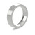 Platinum 5mm Flat Court Wedding Band Heavy Weight Portrait